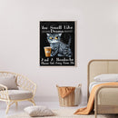 5D Diamond Painting Words Cat Full Square Drill Rhinestone DIY Home Decorat