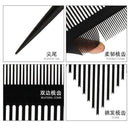 Anti-break Hairdressing Tool Hair Highlighting Comb Bifurcated Comb Hair Brush