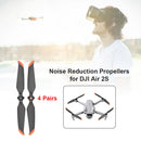 4 Pairs Quick Release Propellers Low-Noise Drone Blades for DJI Air 2S Newly