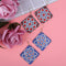 5D DIY Diamond Painting Earrings Double-sided Square Drop Earrings (RZ010) Newly