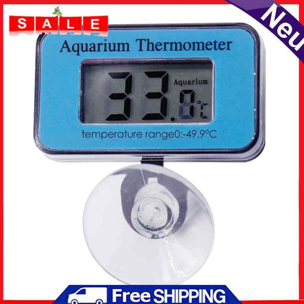 LCD Digital Fish Tank Aquarium Thermometer Water Temperature Measurement Meter