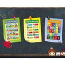 Tables Sums Learning Poster Childrens Wall Chart Readings Preschool Education