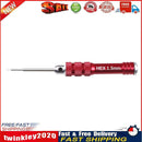 HSS Red Handle Hex Screwdriver Tool Set for Drone Repair Tools (1.5mm) Newly