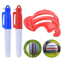 Golf Ball Line Liner Marker Pen Template Alignment Marks Tool Aid Golf Equi