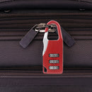 3 Digit Combination Padlock Zinc Alloy Travel Luggage Locker Lock (Red) Newly