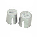 1 pair Car Battery Terminal Post Adaptors Positive Negative Sleeves CA Shim A2P7
