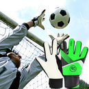 1 Pair Kids Soccer Goalkeeper Gloves Latex Football Hand Gloves (Size 5) Newly