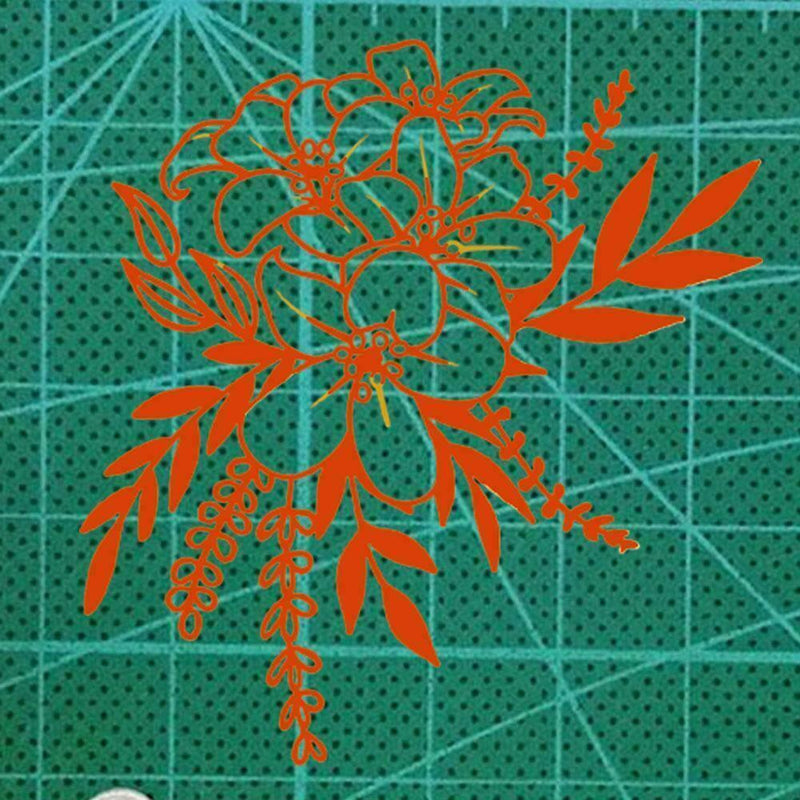 Flower Leaves DIY Metal Cutting Dies Stencil Scrapbooking Embossing