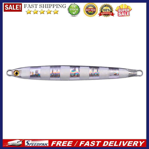 40g Hard Metal Lead Casting Jig Fishing Lure Jigging Luminous Artificial Ba