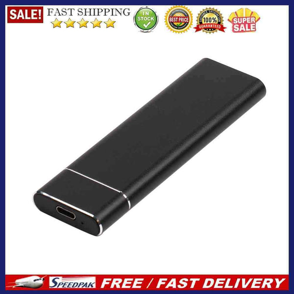 Metal Laptop Computer Hard Drive Type-C External SSD Mobile Solid State Drive