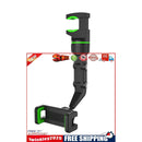 Car Phone Holder Rotating Car Back Seat Rearview Mirror Stand (Green)