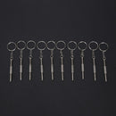 10pcs 3 in 1 Multifunctional Glasses Screwdriver Repair Kit Hand Tools