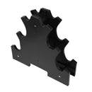 3 Tier Plastic Dumbbell Rack Storage Holder Tree Exercise Equipment Black? Newly