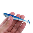 10pcs 9cm 4.2g Two Colora Bionic Mandarin Fish Fishing Lures Crankbait Soft B
