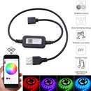 USB Bluetooth Controller for RGB LED Strip Light Support ?App Control Music Sync