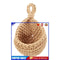 Hanging Basket Wall Planters Jute Teardrop Pot Holder for Fruit (18x17.5cm)