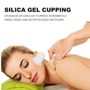 Silicone Vacuum Cupping Can Cupping Therapy Massage Suction Cup (White) Newly
