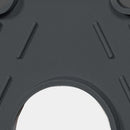 Bathroom Faucet Water Catcher Mat Sink Draining Pad Behind Faucet (Black)