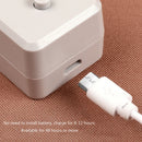 Mini Heat Bag Vacuum Heat Sealer for Plastic Bag Storage Food Snack (White)