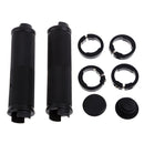 Ergonomic Mountain Bike Bicycle Double Lock-on Handlebar Grips Black