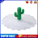 Reusable Silicone Cup Cover Heat Resistant Sealed Leakproof Cups Lid (B)