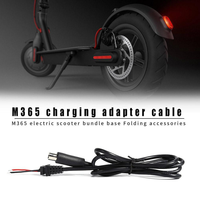 DC 8mm Charging Cord 42V 2A Charger Power Cable for M365 Electric Scooter Newly