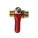 Heavy Duty Brass Ball Valve G1/4 NPT Male to Male Thread-Pipe Fitting Fo G8Q4