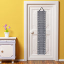 Vinyl Roll Holder 24 Grids Organizer Wall Door Hanging Bag (Dark Gray) Newly