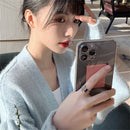 Romantic Fashion Drop Glaze Open Finger chain Dripping Oil Adjustable Open Ring