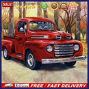 DIY Diamond Painting Kits Full Round Drill Red Car by Woods Home Decoration Gift