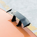 Black Auto Supply Mini Spoiler Rear Trunk Wing Carbon Fiber Car Tail Decoration
