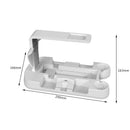 HBP-265 6 in 1 for PS5 VR Move Controller Charger Storage Holder (White) Newly