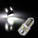 Auto Lamp Car Wedge Side Light 5630 6 SMD BA9S T4W H6W 363  License Plate Bulb