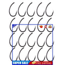 Fishing Hooks 20pcs Bait Jig Barb Fish Hooks Carp Fishing Accessories (2)