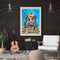 #A Colored Hearts Oil Paint By Numbers Kits DIY Handpainted on Canvas Wall Art