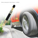 Car Wheel Valve Stem Flexible Rubber Hose Tyre Tire Valve Extension with Ca