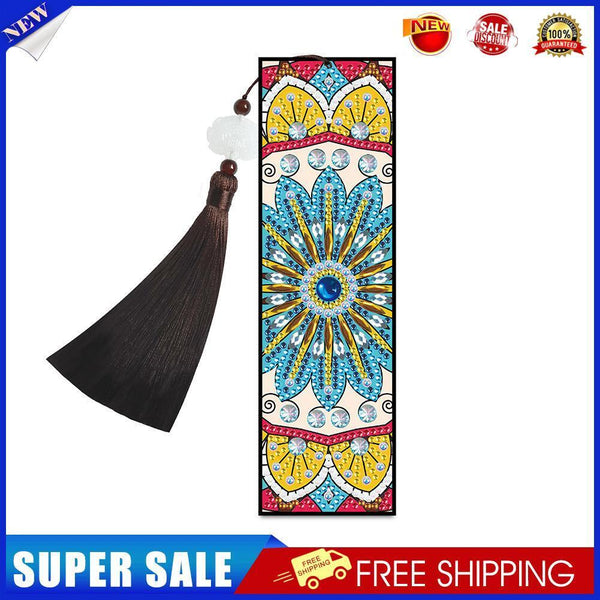 5D DIY Diamond Painting Bookmark Mandala Mosaic Tassel Book Crafts (FQY019)
