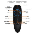 G10BTS Wireless Bluetooth-compatible Air Mouse 6-Axis Gyroscope 17 Keys Smart Re