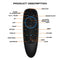 G10BTS Wireless Bluetooth-compatible Air Mouse 6-Axis Gyroscope 17 Keys Smart Re
