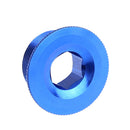 Bike Crank Arm Crankset Bottom BB Axle Allen Bolt Screw for SHIMANO Blue Newly