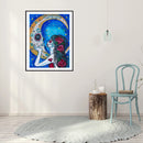 Partial Drill 5D DIY Special Shaped Diamond Painting Character Kit (AK040)