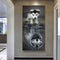 Dog Reflection Wolf Oil Paint By Numbers Kits DIY Handpainted on Canvas Wal
