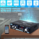 AK35 Bluetooth-compatible HiFi Stereo Audio Amplifier Amp with USB TF (US) Newly