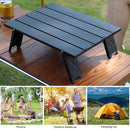 Aluminum Alloy Mini Folding Table Foldable Plate Table for Camping Tent Picnic