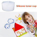 #A Silicone Split Cups For Paints Pouring Acrylic Paint Pour Cup Channels Divide