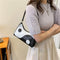 #A Fashion Hit Color Women Handbag Leather Tai Chi Yin Yang Underarm Shoulder Ba