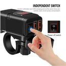 Accessories Phone Charger Car Charger Socket Dual USB Motorcycle Charger