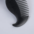 Men Beauty Hairdressing Styling Beard Comb Massage Hair Mustaches Brush