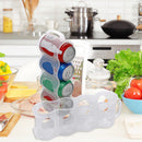 Kitchen Refrigeration Storage 4 Holes Beer Coke Sprite Drink Bottle Fridge Rack