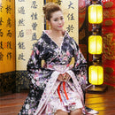 Kimono of the Japanese Lolita Maid Uniform Halloween Costume Geisha Dress Dress